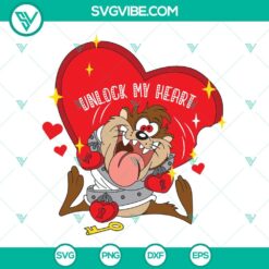 SVG Files, Valentine's Day, Tasmanian Devil Looney Tunes SVG File, Funny 1