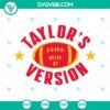 Taylor's Version Kelce 87 SVG Files featuring Travis Kelce and Taylor Swift design, perfect for download as SVG and PNG formats.