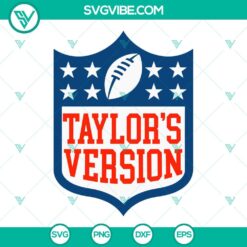 Musics, SVG Files, Taylor’s Version SVG Download, Taylor Swift NFL SVG 6