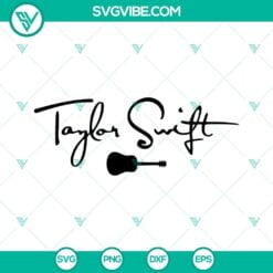 Musics, SVG Files, Taylor Swift Signature SVG Images, Guitar SVG Files, 13