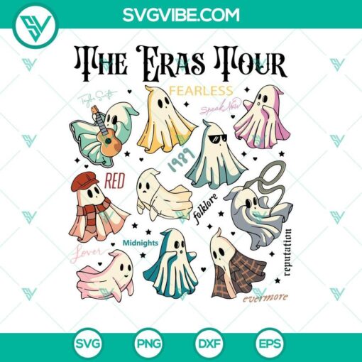 taylor swift the eras tour ghost halloween svg taylor ghost eras halloween svg taylor swift svg cute ghosts svg 4 mockup