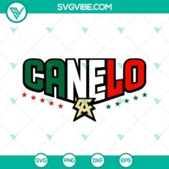 Mexico, SVG Files, Canelo Team SVG, Alvarez SVG File Canelo Alvarez  3