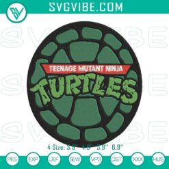 Embroidery Designs, Movies Embroidery Designs, Teenage Mutant Ninja Turtles 5