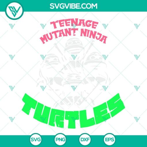 teenage mutant ninja turtles svg leonardo donatello raphael michelangelo tmnt svg 8 mockup