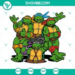 Movies, SVG Files, Donatello Ninja Turtle Pizza SVG Download, TMNT Leonardo SVG 4