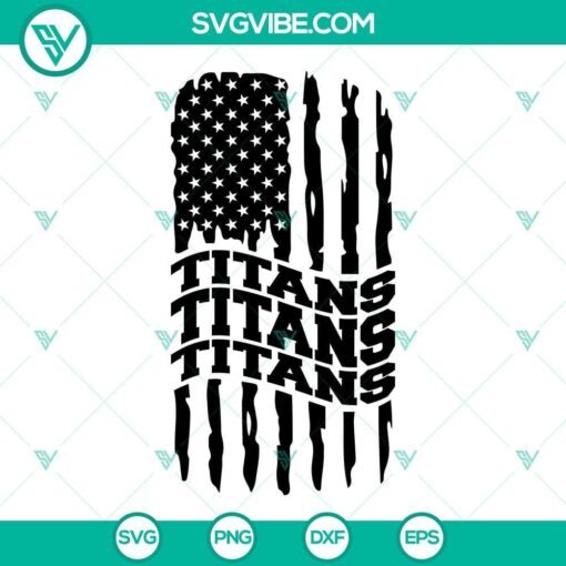 tennessee titans american flag svg titans football svg png dxf eps cut files 4 mockup