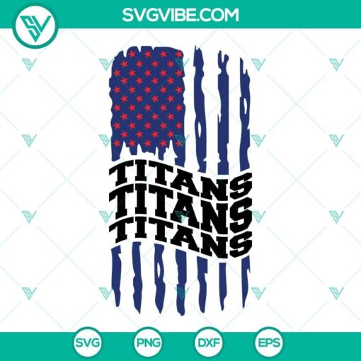 tennessee titans american flag svg titans football svg png dxf eps cut files 7 mockup