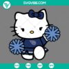 Cartoons, Sports, SVG Files, Washington Commanders Hello Kitty Cheerleader SVG 14