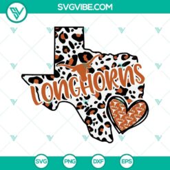 Texas Longhorns football themed SVG download with Texas and Longhorns SVG files ready for crafting projects.