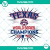 Texas Rangers World Series 2023 baseball designs in PNG format for MLB fans.