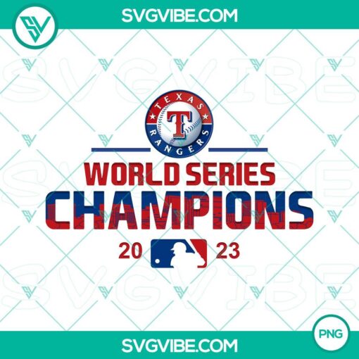 texas rangers world series champions 2023 mlb png file designs mockup