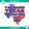 Texas Rangers ALCS 2023 and World Series Champions PNG designs with Texas-themed elements and team logo, perfect for fans and supporters.