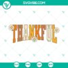 Thanksgiving and fall-themed SVG images with "Thankful" and "Fall Vibes", perfect for autumn projects.