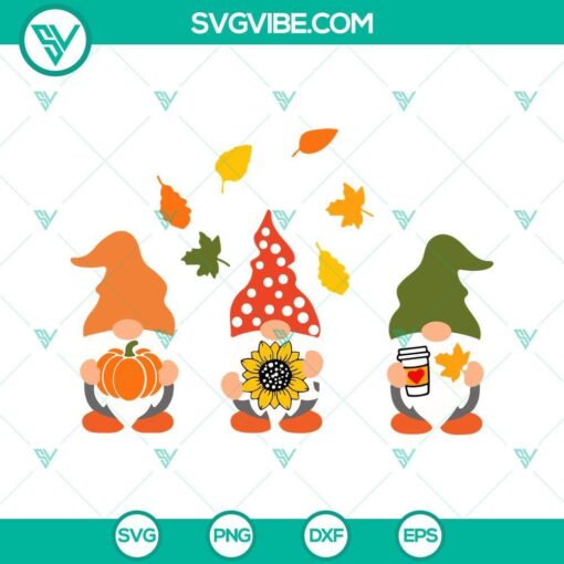 thanksgiving gnomes svg autumn gnomes svg gnome hello fall svg files for cricut 1 mockup