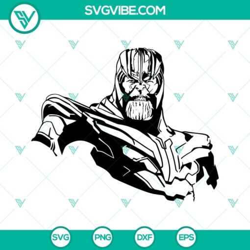 thanos svg mad titan svg marvel svg avengers svg 2 mockup