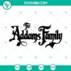 Creepy and kooky Addams Family SVG bundle with Wednesday, Morticia, and Gomez characters for instant download. Ideal for Halloween crafts.