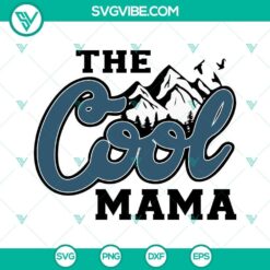 Funny mom SVG design with Coors Light and mountain theme, perfect for digital download. Great for cool moms.
