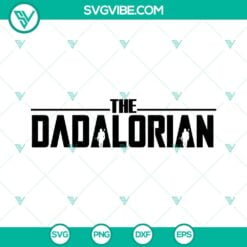 the dadalorian svg momalorian svg babylorian svg the mandalorian family svg funny star wars svg png dxf eps 3 mockup 1