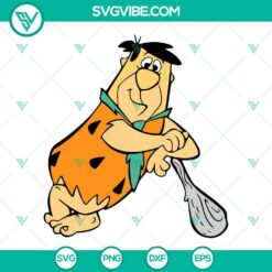 The Flintstones SVG Image Bundle, Barney Rubble SVG Image, Fred Flintstone 4