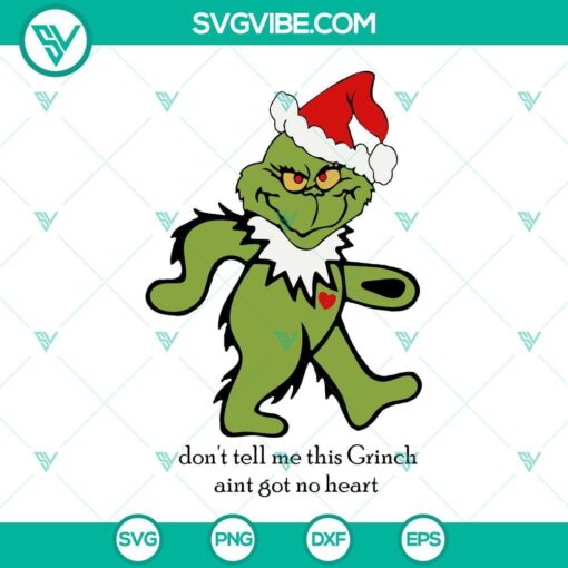 the grinch grateful dead svg grateful dead christmas svg png dxf eps 3 mockup