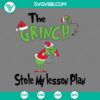 Christmas, SVG Files, The Grinch Stole My Lesson Plan SVG File, The Grinch 13