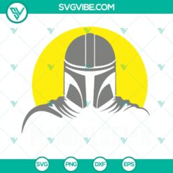 Movies, SVG Files, The Mandalorian Logo SVG Download, Boba Fett SVG File, Baby 2