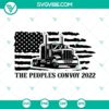 The Peoples Convoy 2022 SVG File featuring Freedom Convoy 2022 design, ideal for patriotic digital projects.