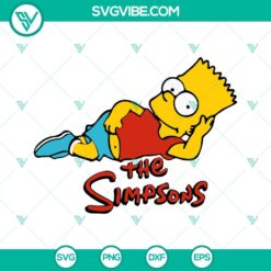 Disney, SVG Files, The Simpsons SVG Download, Bart Simpson SVG Images, Simpson 5