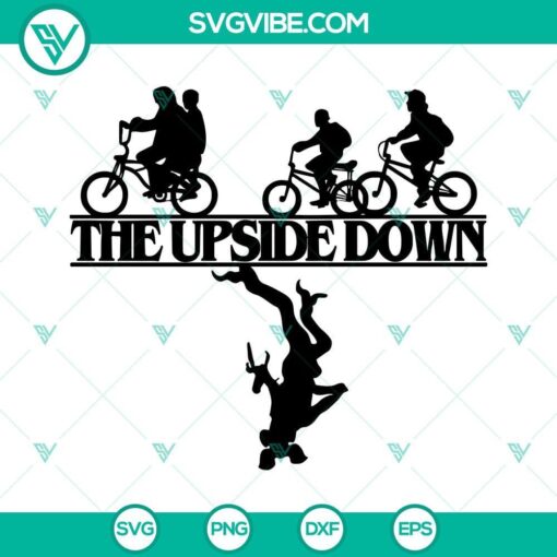 the upside down svg stranger things svg demogorgon svg png dxf eps 9 mockup