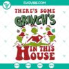 Grinch-themed SVG images for cutting files - PNG, DXF, and EPS formats for holiday crafts and decorations.