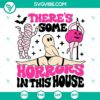 Sexy ghost Halloween SVG design with haunted house element. Downloadable horror-themed image for crafting.
