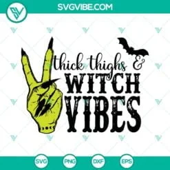 Halloween, SVG Files, Bad Witch Vibes SVG Images, Halloween Witch SVG File, Bad 4