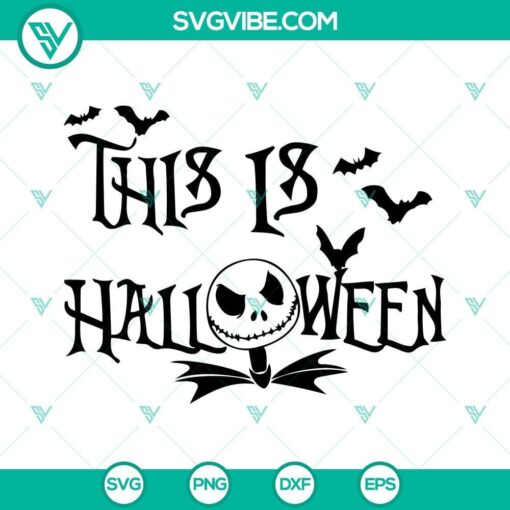 this is halloween jack skellington svg nightmare before christmas svg png eps dxf cricut silhouette 7 mockup