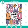 Spooky Boo Sheet SVG Download for Halloween decor, featuring cute and haunting ghost designs. Perfect for DIY projects and crafting.