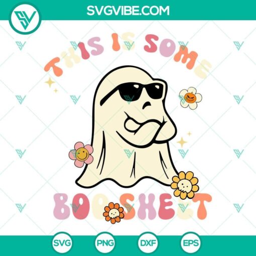 this is some boo sheet svg png eps dxf cut files 2 mockup