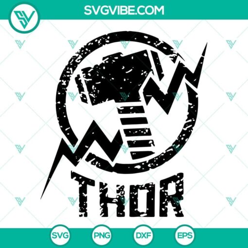 thor hammer svg thor svg thor shirt svg avengers svg cut file cricut 10 mockup