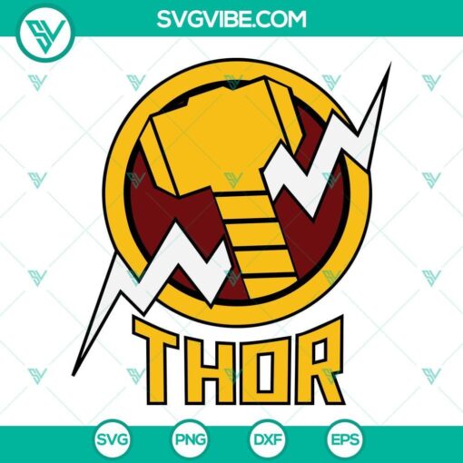 thor logo svg thor hammer svg thor love and thunder svg 5 mockup