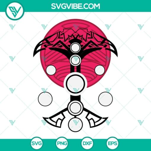 thor love and thunder svg png dxf eps designs cut files for cricut 8 mockup