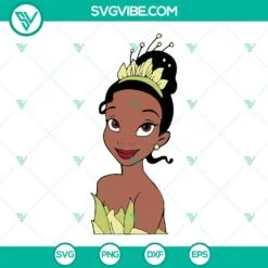 Disney, SVG Files, Tiana Princess And The Frog SVG Images, Disney Princess SVG 2