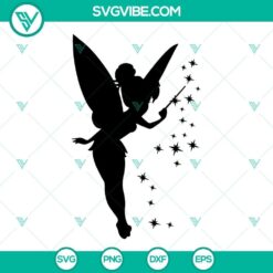 Tinkerbell SVG File PNG DXF EPS Silhouette Vector Clipart
