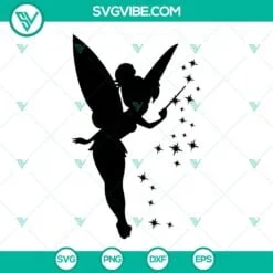 Disney, SVG Files, Disney 2023 Minnie Head SVG Images, Tinker Bell Castle SVG 3