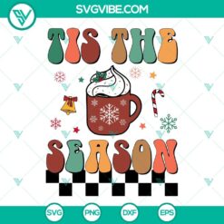 Christmas, SVG Files, Tis The Season Christmas SVG Download, Santa Hat 3