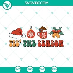 Christmas, SVG Files, Tis The Season Christmas SVG Download, Santa Hat 2