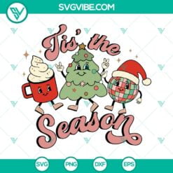 Christmas, SVG Files, Tis The Season Christmas SVG Download, Santa Hat 4