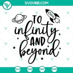 Disney, SVG Files, To Infinity And Beyond SVG Download, Toy Story Space Ranger 4