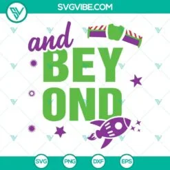 Disney, SVG Files, To Infinity And Beyond SVG Images, A Toy Story SVG Files, 3