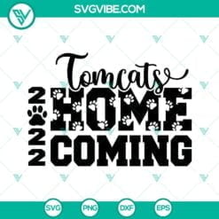 Football, Sports, SVG Files, Tomcats Homecoming 2022 SVG Files DXF EPS PNG 21