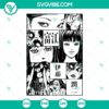 Tomie anime SVG images set for Silhouette and clipart - DXF, EPS, PNG vector designs on white background.