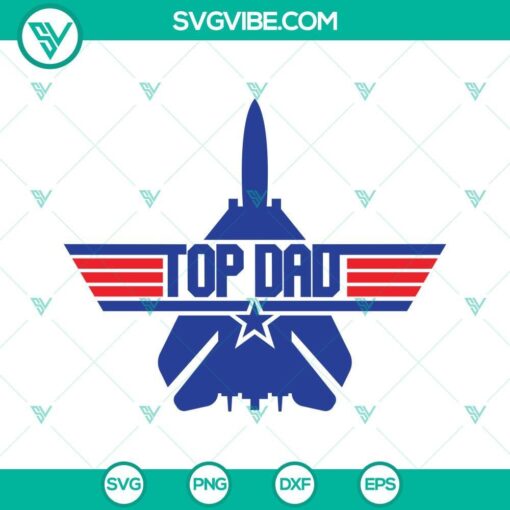 top dad svg dad svg top gun svg fathers day svg dad clipart cut file download 1 mockup