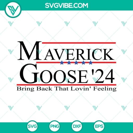 top gun maverick svg maverick goose 24 bring back that lovin feeling svg png dxf eps cricut silhouette 2 mockup